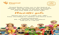 Piramal Realty invites you to 'Navratri Golu' at Piramal Mahalaxmi